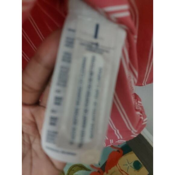 Tommy Hilfiger Women's Red Striped Button Down Shirt M Classic Preppy Cherrygirl - Picture 11 of 12